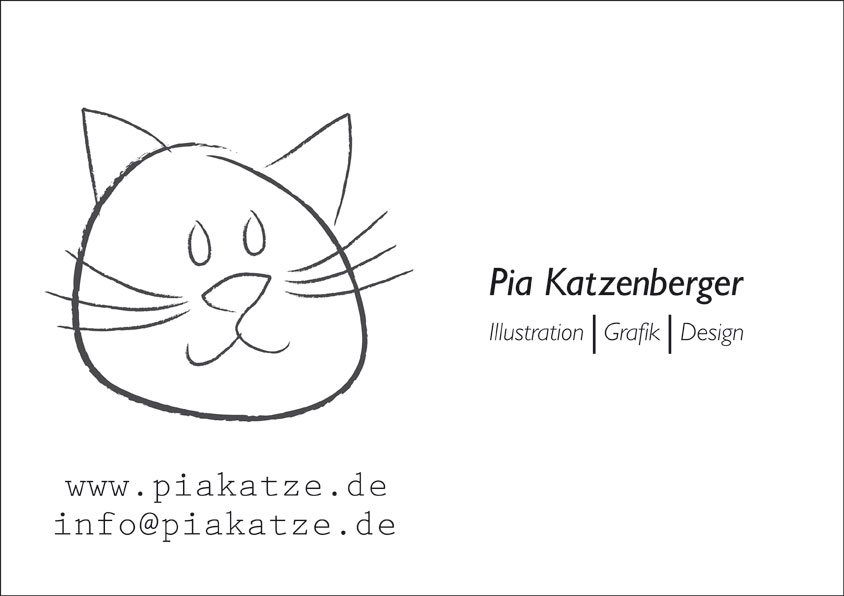 Visitenkarte Pia Katzenberger
